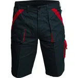 CERVA Max šortky černé/červené