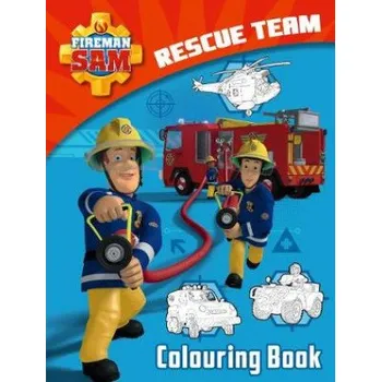 První čtění Fireman Sam: Rescue Team Colouring Book (EN)