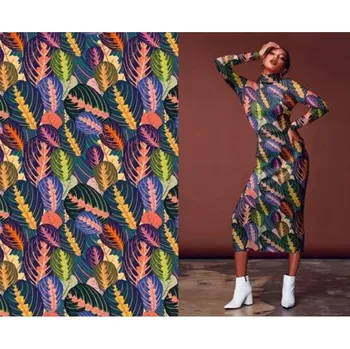 Úplet A0019, barevné listy, š.175