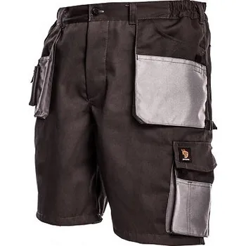 Pracovní rukavice DNK Kraťasy pracovní PROMAN - šedo/černá