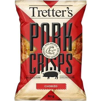 Chips Tretter's Pork Crisps 50 g Chorizo