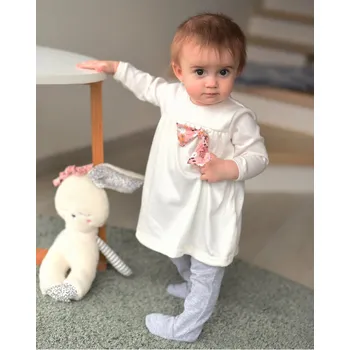 smetanové body se šatečkami