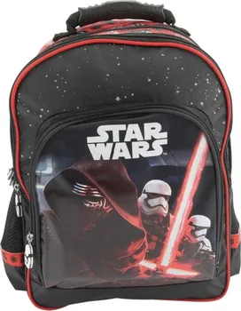 Školní batoh St.Majewski Star Wars černý/červený