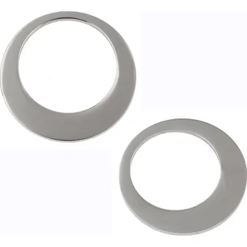 Materiál na výrobu šperku Ocelové leštěné kolečko 25mm - 1Ks+B - 1 Ks
