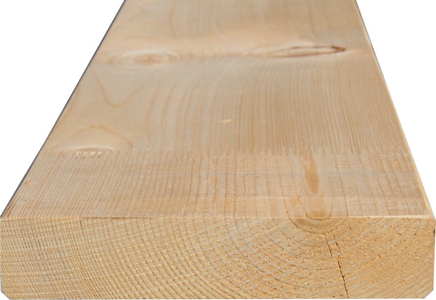 Čtyřstranně hoblovaná KVH fošna 40 x 240 mm NSi - sušená, lepená