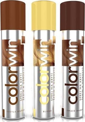 Colorwin Sprej na krytí šedin 75ml