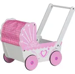 Eco Toys Dřevěný kočárek pro panenky…
