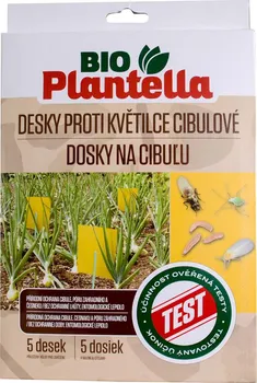 Insekticid Unichem BIO Plantella lepové desky proti květilce cibulové 5 ks