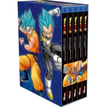 Komiks pro dospělé Dragon Ball Super Bände 1-5 im Sammelschuber mit Extra – Akira Toriyama,Toyotarou,Cordelia von Teichman (DE)