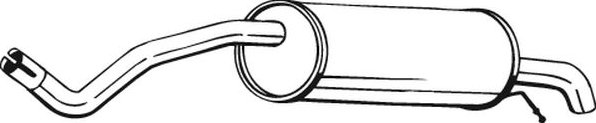 Endschalldämpfer BOSAL 220-035 Produktbild-Vorschau 3