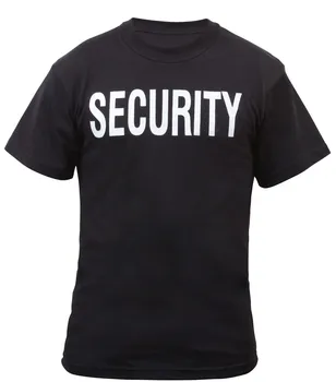Pánské tričko Rothco Security černé