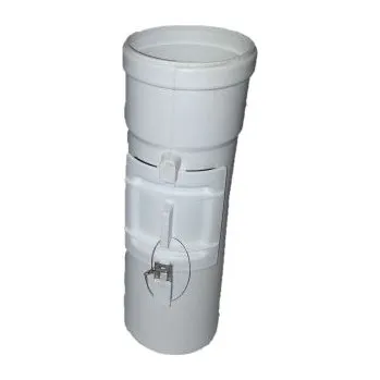 Kanalizační potrubí Revizní kus DN 80 s odtokem kondenzátu, horizontální, plast