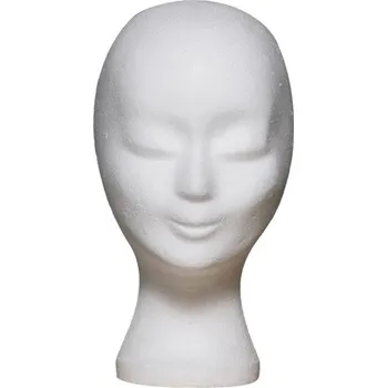 NaVlas.cz Polystyrénová hlava na paruky