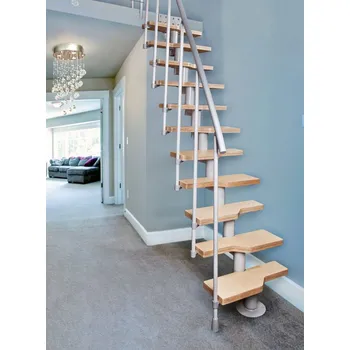 Schodiště Modulové schody ATRIUM MINI 11 do 300 cm - Buk