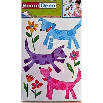 Samolepící dekorace Pokojová samolepící dekorace PEJSCI 43x25 cm