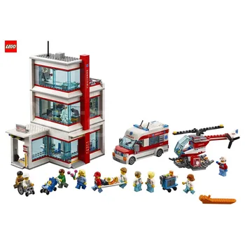 obsah LEGO City 60204 Nemocnice City