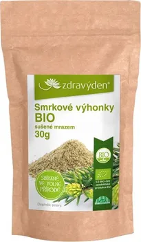 Přírodní produkt Zdravý den Smrkové výhonky Bio 30 g