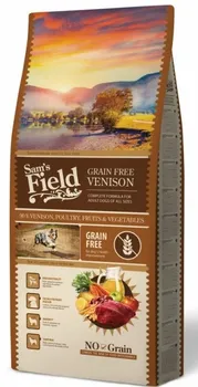 Krmivo pro psa Sam's Field Grain Free Adult Venison 13 kg