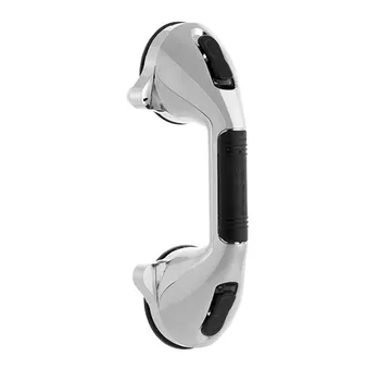 InnovaGoods Multifunkční madlo do koupelny 29 x 9 x 11 cm stříbrné/černé