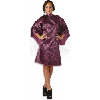 Pláštěnka Olivia Garden Lace Cape Plum - Kadeřnická pláštěnka švestka