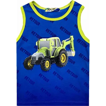 Chlapecké tílko - KUGO ET3150, vel.80-110 Barva: Modrá, Velikost: 80