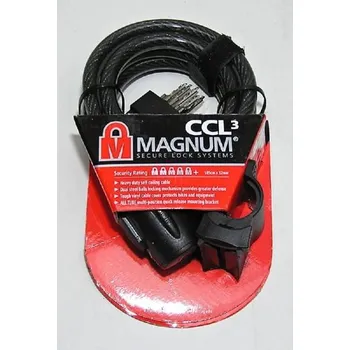 Zámek na kolo zámek MAGNUM lanko 1850x12mm 3017 spirála