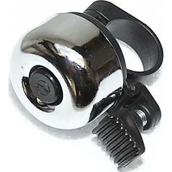 Zvonek na kolo zvonek cink průměr 35mm chromovaný