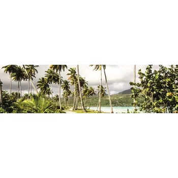 Samolepící PVC tapeta do kuchyně mySPOTTI splash Pláž 60x220 cm