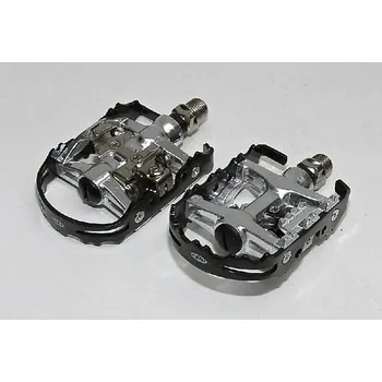 Pedál na kolo pedály NWL-273B hybridní SPD 9/16" blk/sil.ložisko