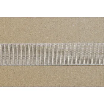 Stuha Snový svět Záclonovka - výztuhová páska, 24 mm