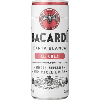 Míchaný nápoj Bacardi Superior & Cola 5 % 0,25 l