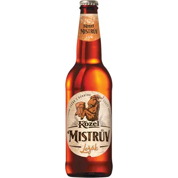 Pivo Kozel Mistrův Ležák 0,5l - přepravka