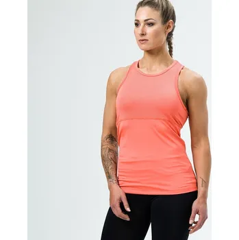 Aesthetix Era dámské tílko Top Mesh Coral S Lososová
