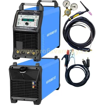 Svářečka Kühtreiber SET 3 MAKin 320 P HF AC/DC + chlazení + hořák SR18 +