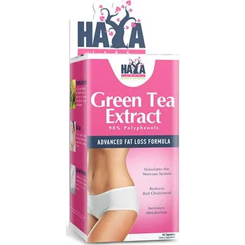 Haya Labs Green Tea extract 500mg 60 kapslí