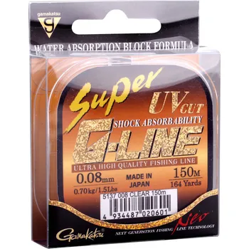 GAMAKATSU-SPRO Vlasec prpřívlač Gamakatsu-SprSuper G-Line NeClear 0,16mm, 2,5kg 150m