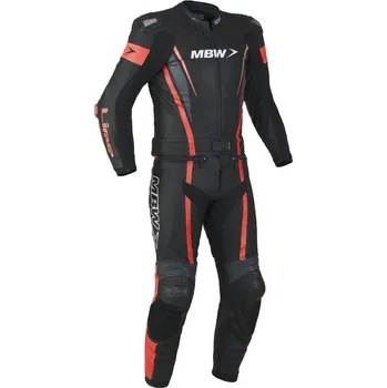 Moto kombinéza Dvoudílná moto kombinéza MBW FLASH RED