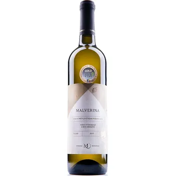 Víno Vinselekt Michlovský BIO Malverina 2018 pozdní sběr 0,75 l suché moravské bílé víno