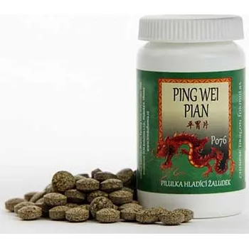 Přírodní produkt TCM BOHEMIA 076P - 145 PILULKA HLADÍCÍ ŽALUDEK - PING WEI PIAN