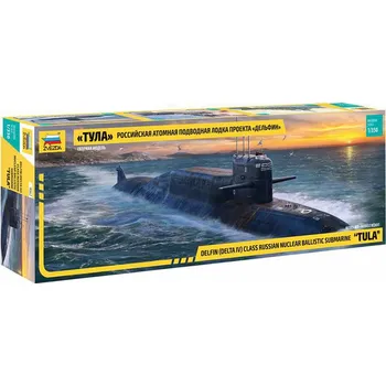 Plastikový model Zvezda Model Kit "Tula" Submarine Delfin/Delta IV Class 1:350