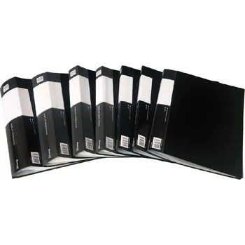 AURO katalogová kniha A4 – černá, 10 kapes