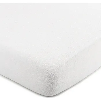 Prostěradlo 4Home froté prostěradlo bílá, 90 x 200 cm