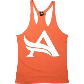 Pánské tílko Aesthetix Era pánské tílko Stringer Orange White L Oranžová