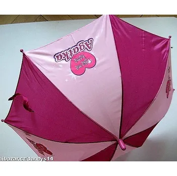 Deštník AGÁTKA vystřelovací 66cm