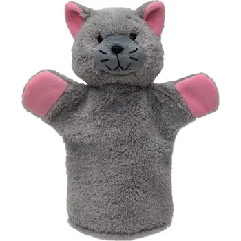 maňásek Moravská ústředna Zvukový maňásek kočka 25 cm