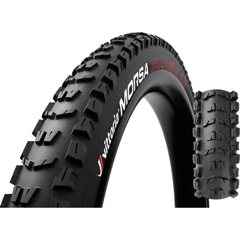 Plášť na kolo Plášť Vittoria Morsa 27,5x2,3 TLR 2ply full black 4C G2.0