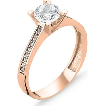 Prsten Olivie Stříbrný prsten ROSE 3107 Velikost prstenů: 8 (EU: 57-58) Ag 925; ≤1,5 g.