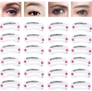 Recenze ISO Šablony na úpravu obočí 24 ks