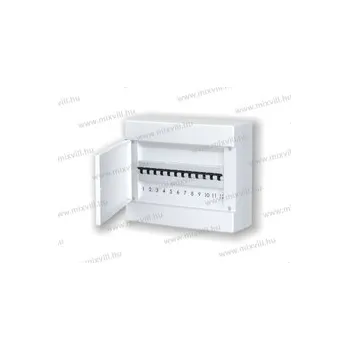 Rozvaděč rozvodnice MLF 12 PD na omítku 12mod., průhl.dveře, IP40