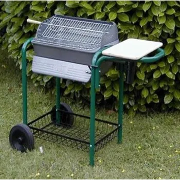 Zahradní gril Litinový gril Somagic FAR WEST s pečící troubou - MEGA SLEVA !